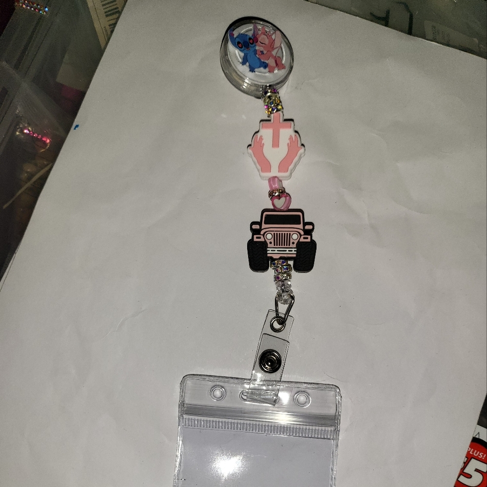 Handmade prayer j33p badge holders